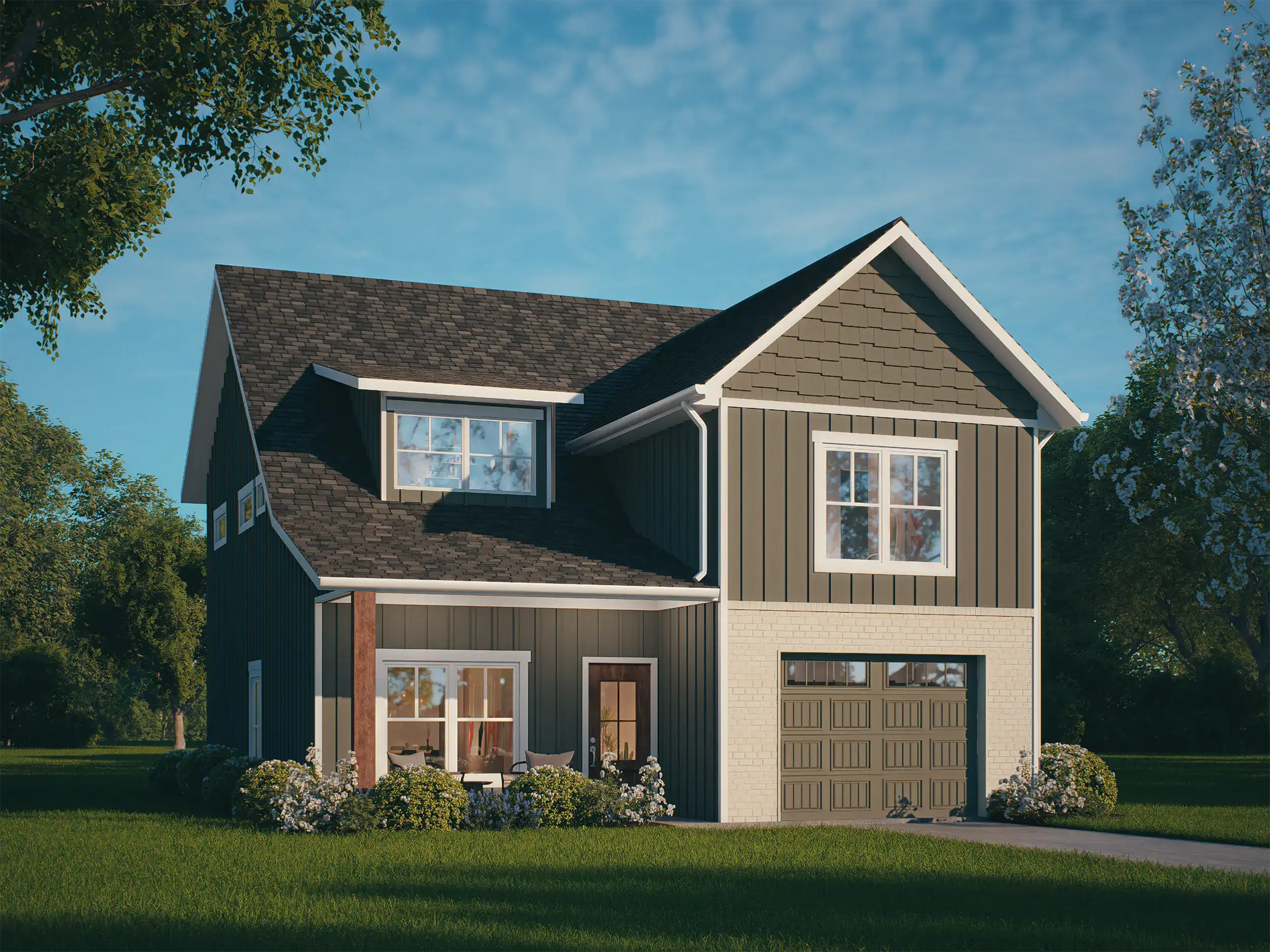 Model B rendering