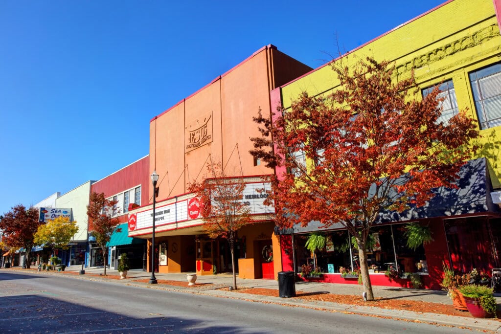 Stores in downtown Kingsport